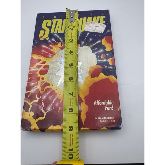 Starquake Big Box PC Game 1987 5.25” Floppy Disk IBM Commodore C64 - Picture 3 of 5